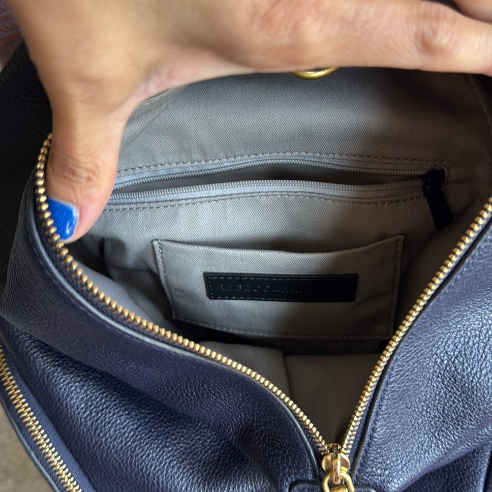 Rebecca Minkoff Navy Backpack - Picture 6 of 10